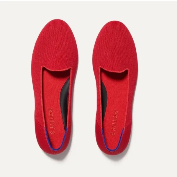 Rothy’s Red Round Toe Flats - Image 3