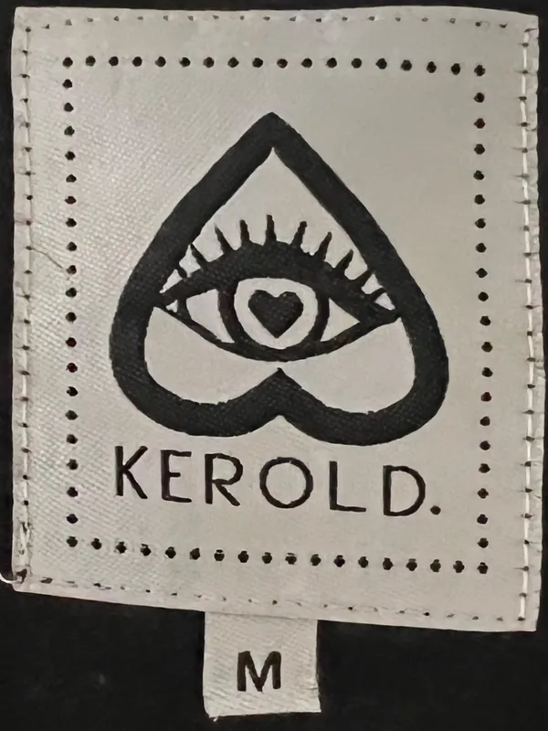 Kerold Black all seeing eye oversized sweatshirt. Gold Size M - Image 6
