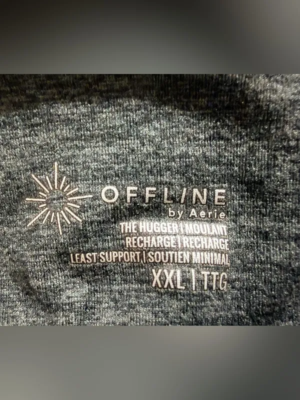 OFFLINE by Aerie The Hugger razor back sports bra XXL - Image 5