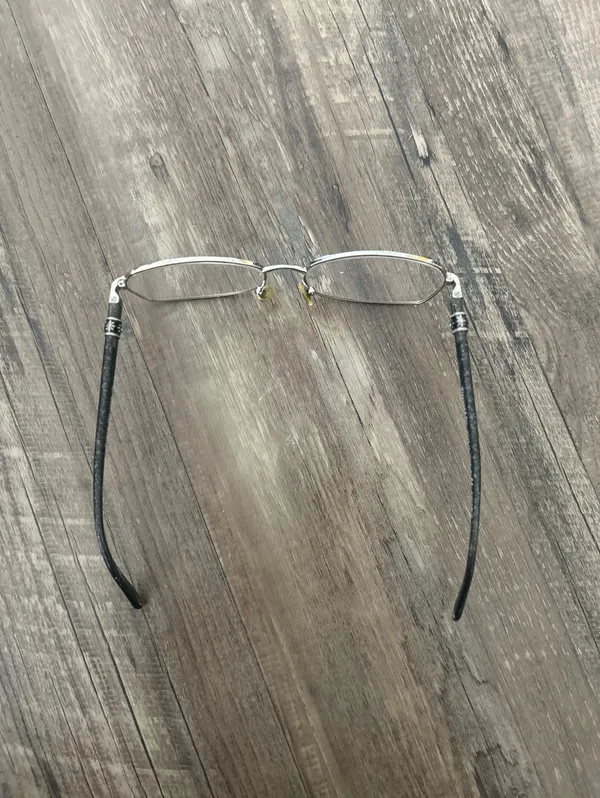 Tiffany TF 1074B 6071 Eyeglasses Glasses Silver Shimmery Black 54-16-135 No Case - Image 4