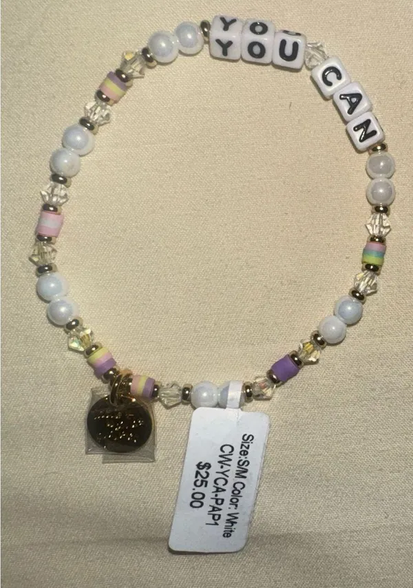 Little Words Project bracelet White - Image 4