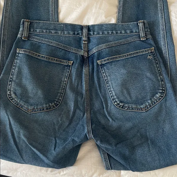 Rag and Bone Lou Skinny Jeans in Blue Hill Size 29 revolve sold out rag & bone - Image 5