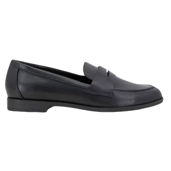 NEW Kensie Women’s Slip-On Gitty Dark Academia Penny Black Loafers, Size 7.5M - Image 12