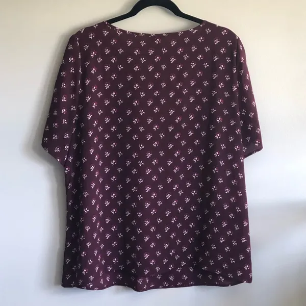 Talbots XL Semi Sheer Blouse - Image 2