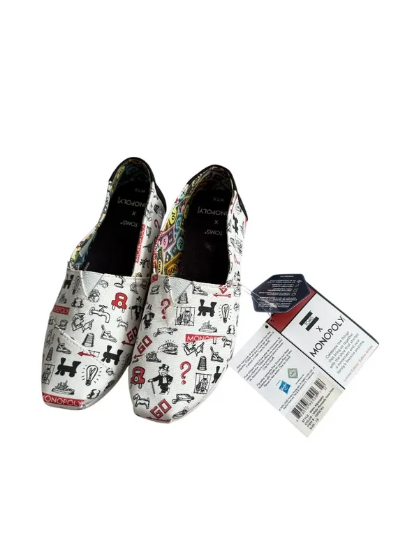TOMS x Monopoly Women’s Game Board Flats Size 7.5 NEW NWT - Image 7