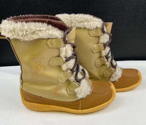 Nanook Sorel Women's Tan Shoes/Snow Boots Sz10 SKU 4198 - Image 3