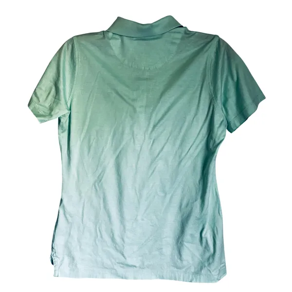 Peter Millar Women's Polo Top Blue Green Medium Preppy Casual - Image 2
