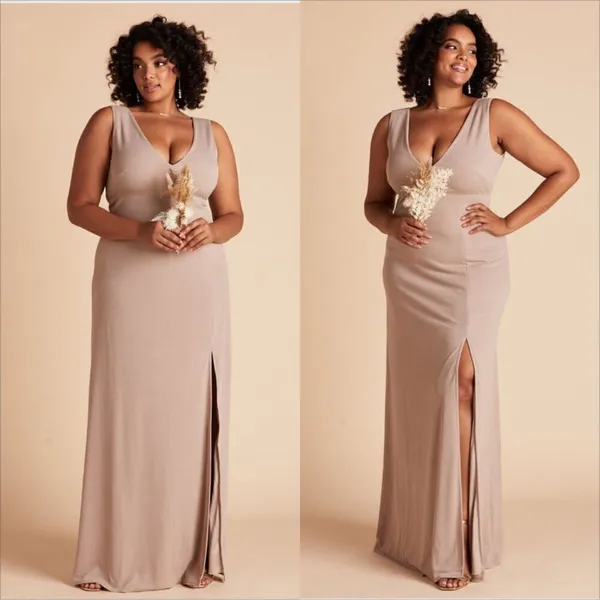Birdy Grey Shamin Dress Size Small Taupe NEW Bump Friendly Bridesmaid Formal - Image 2