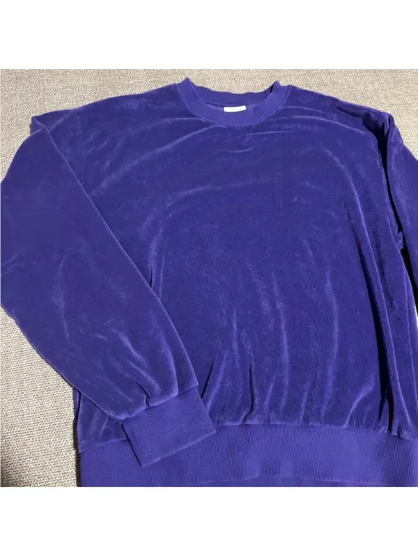 TNA purple terry crewneck - Image 3