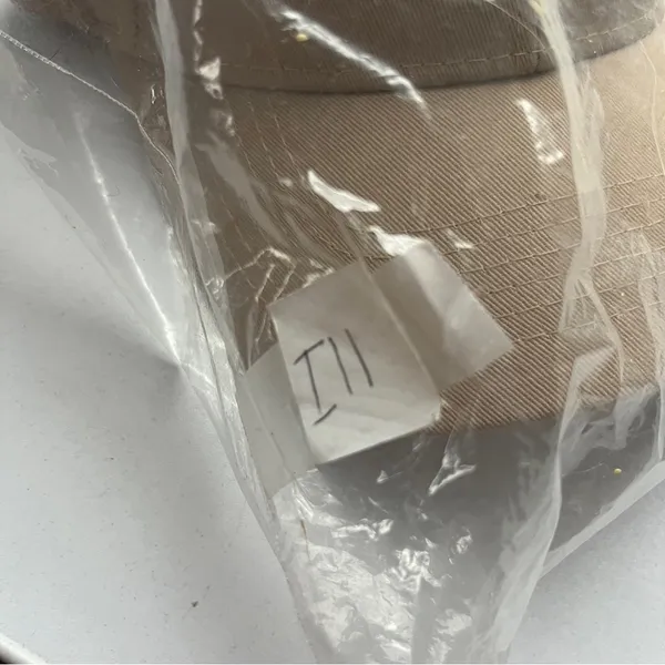 Tan 'Woof' Baseball Cap - Image 7