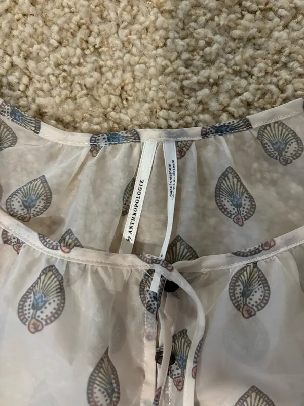 Anthropology blouse - Image 3