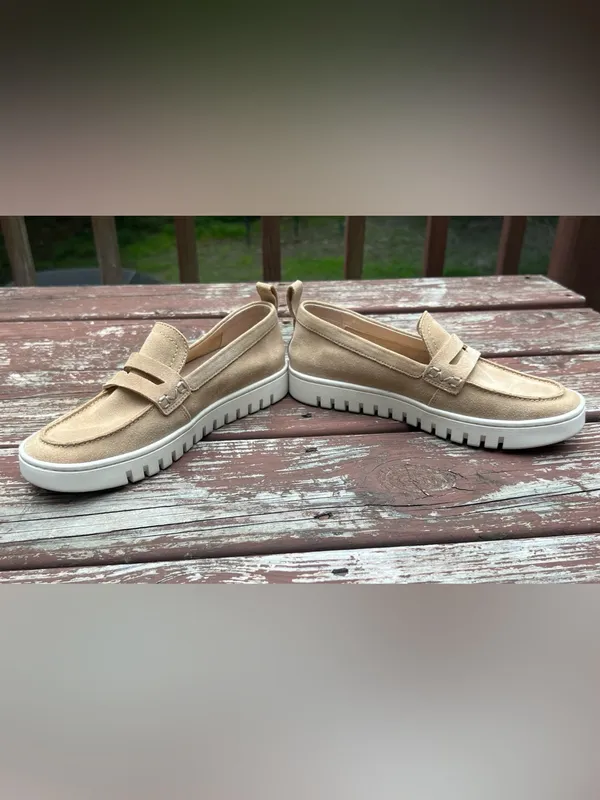 Vionic Uptown Loafers Beige Minimalist Neutral Slip On Shoes Womens|US:7 EU:37 - Image 14