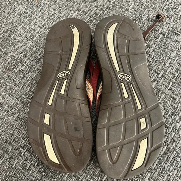Chaos boho Strappy Sandals Red Size 9 - Image 3