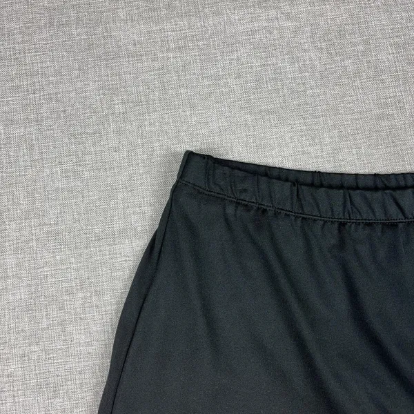 Tail Skirt Womens S Black Pleated Short Jersey Polyester Spandex Elastic Waist - Image 3