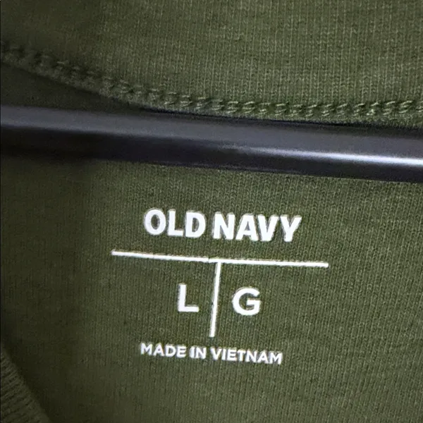 Old Navy Dark Olive Tank Top - Image 2