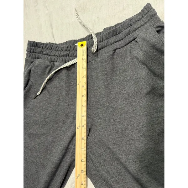 Members Mark Favorite Soft Jogger Black Soot Heather Gray Lounge Pants Large - Image 8