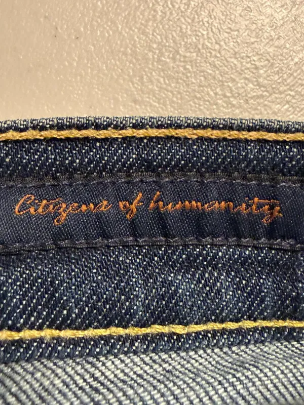 Citizens of Humanity Collete Bootcut Low Rise Denim Jeans Women's 26 Dark Madrid - Image 15