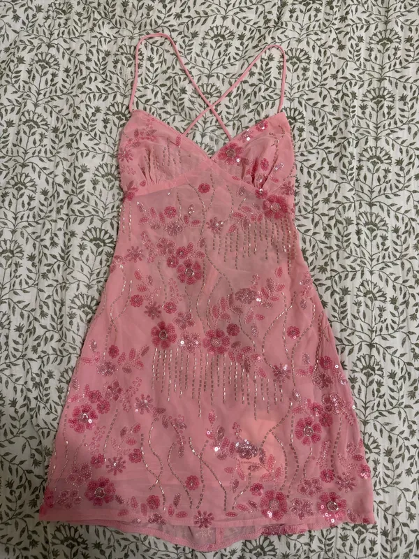 Peppermayo Vietta Sequin Cami Micro Mini Dress - Image 5