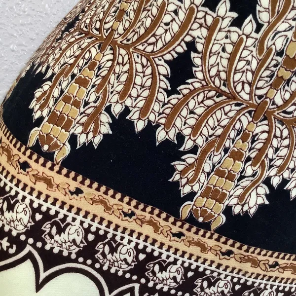 Earthy Elephant Artsy Bohemian Boho Chic Lightweight Casual Summer‎ Slip Dress M - Image 4