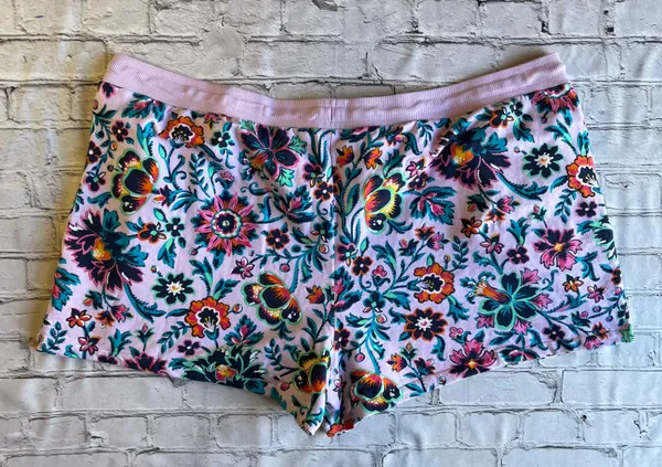 Vera Bradley Pink Floral Size 3X Women’s Shorts Pull On Drawstring Pockets Plus - Image 6
