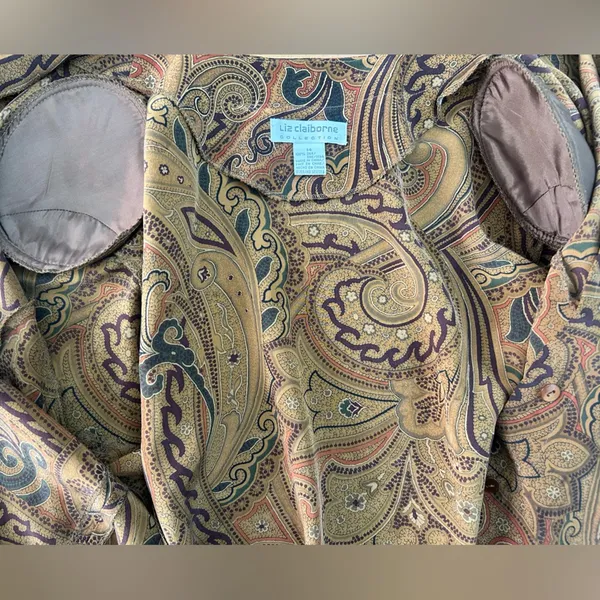 Liz Claiborne Collection Womens Blouse Size 14 - Image 4