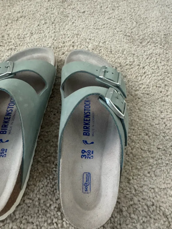 Blue Birkenstock Sandals - Image 6
