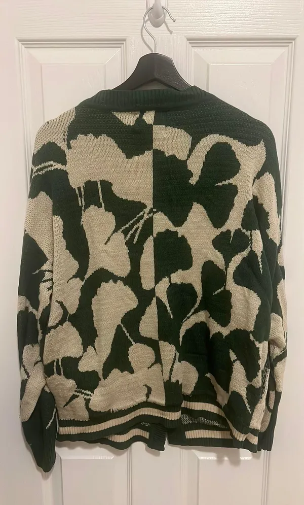 Cardigan Green Size M - Image 2