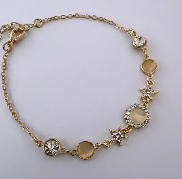Adjustable CZ Start Bracelet for Women - Image 2