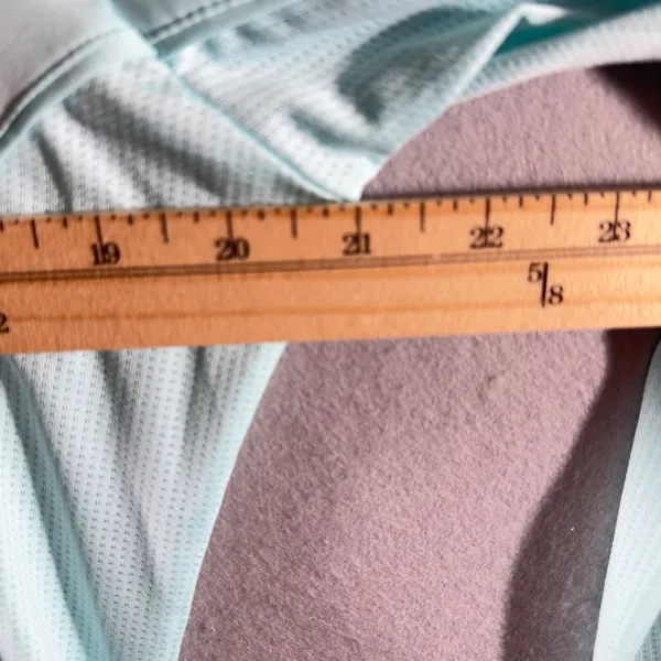441 | Peter Millar E4 Wicking UPF 50+‎ Quarter Zip Pullover Light Blue Womens L - Image 3