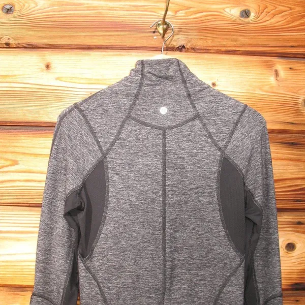 Lululemon Run Dash Halpf Zip Pullover Static Black 6 - Image 6