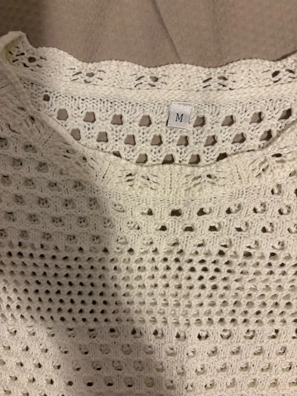 Women Swimsuit White Size M - Image 5