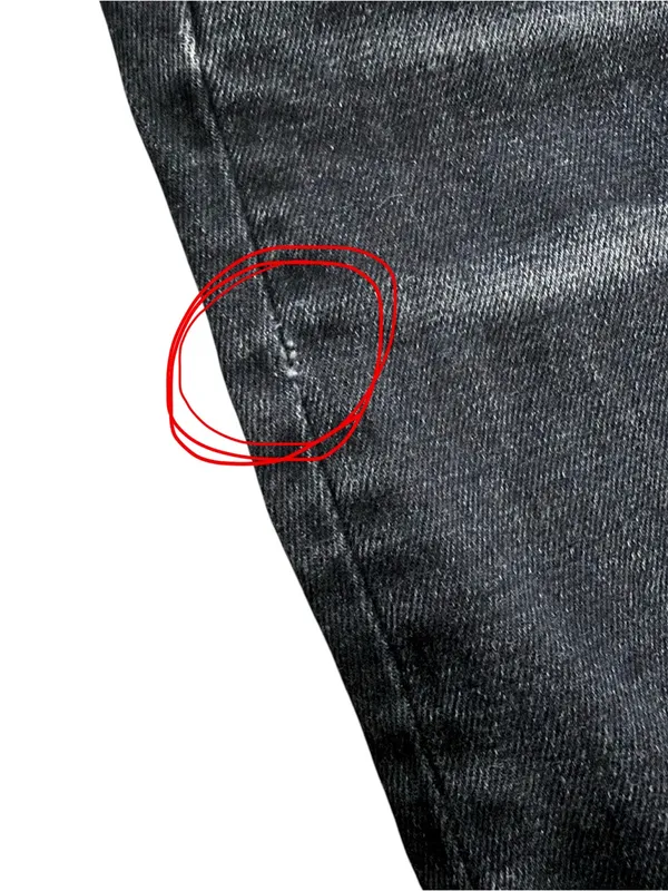 J Crew Washed Out Black Raw Hem Button Fly 9” Billie Demi Boot Cut Crop Jeans 27 - Image 10