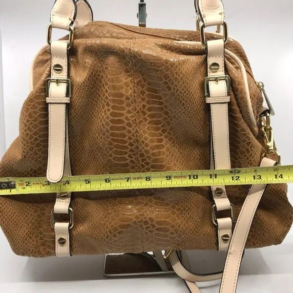 Michael Kors Snake Print Leather CrossBody Bag - Image 2