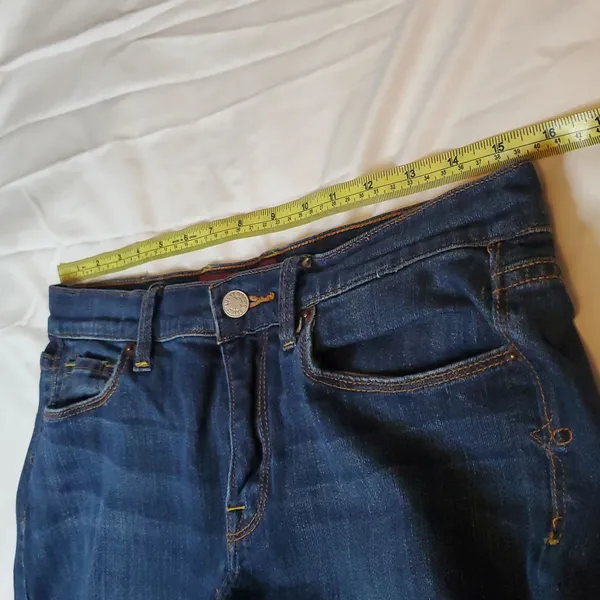 Lucky Brand Blue Flare Wide Leg Jeans - Image 6
