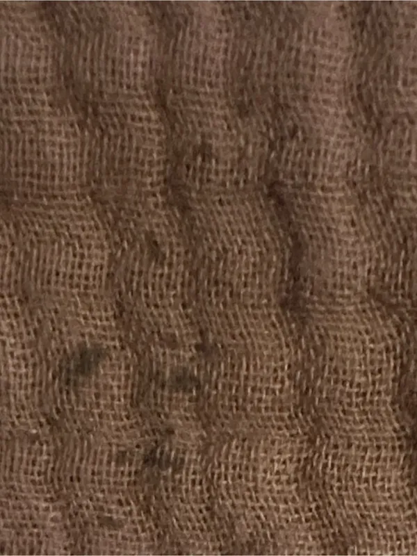 Lg Terracotta Crochet Hem Paperbag Waist Women’s Shorts - Image 6