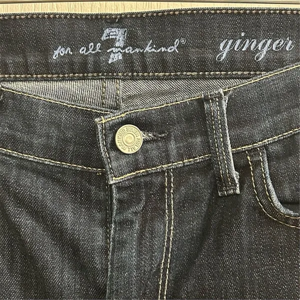 7 for all Mankind - Bootcut Denim Jeans - Ginger‎ - Image 5
