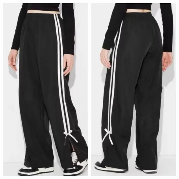 Wild Fable Ribbon Stripe Track Pants Size Medium - Image 11