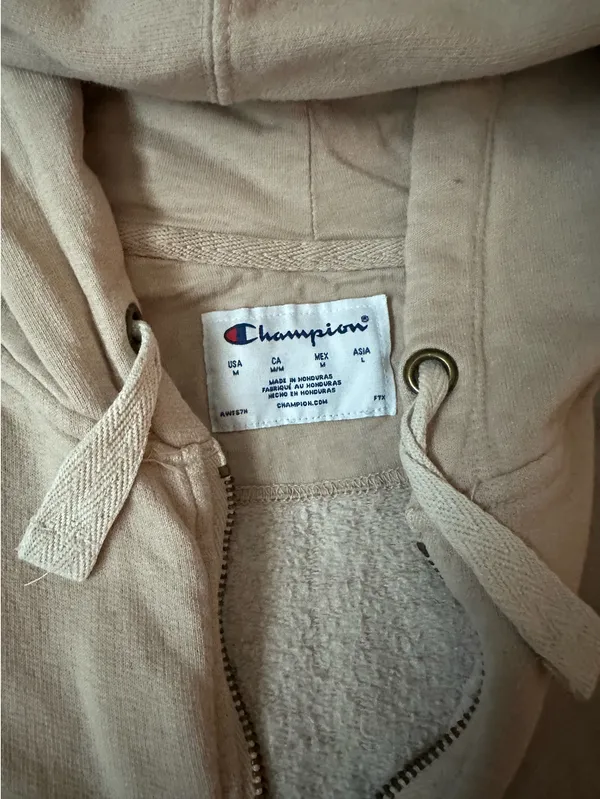 Champion Cropped Zip-Up Hoodie - Image 3