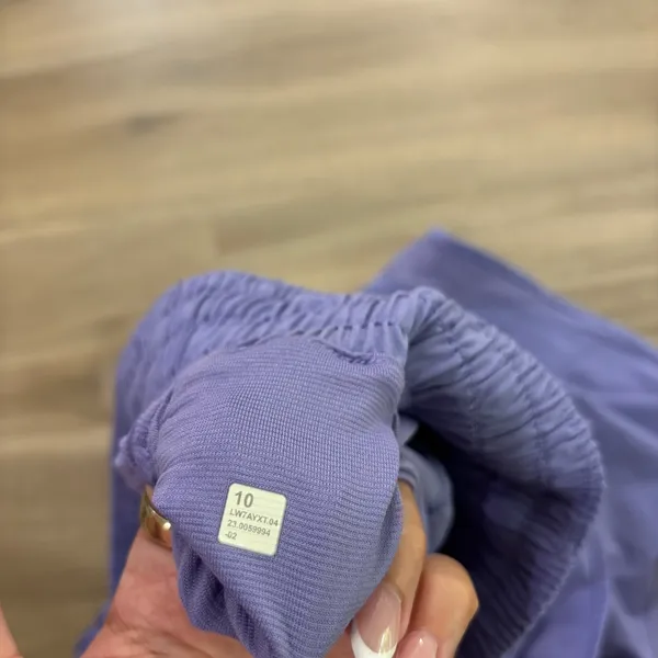 Lululemon Hotty Hot High-Rise Lined Short 4" Dark Lavender Women Size 10 - Image 2