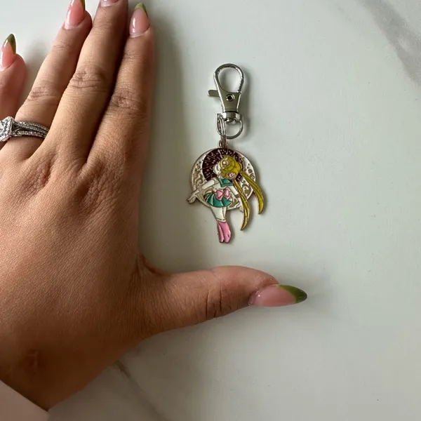 Sailor moon handmade keychain - Image 2