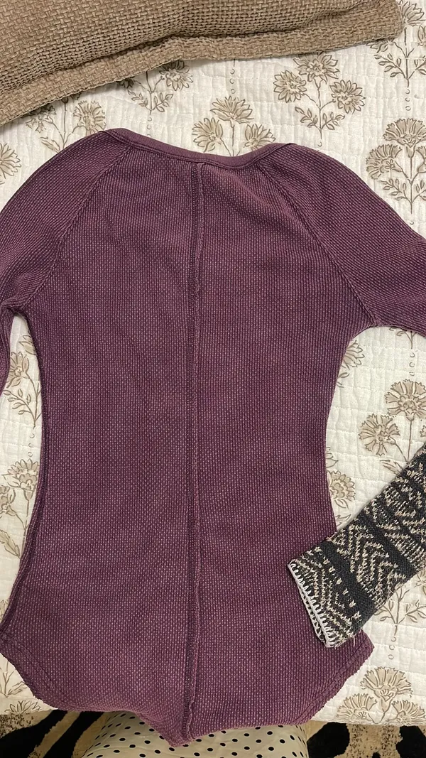 Free People Long Sleeve Top XS - Image 5