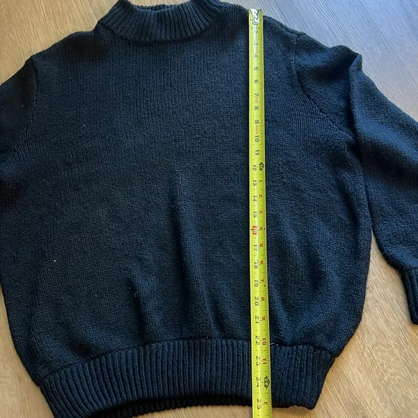 Aerie Black Sweater Size Medium - Image 3