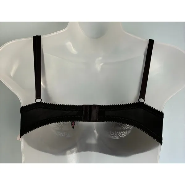 Lace Bra Black Small NWT Dreamgirl - Image 3