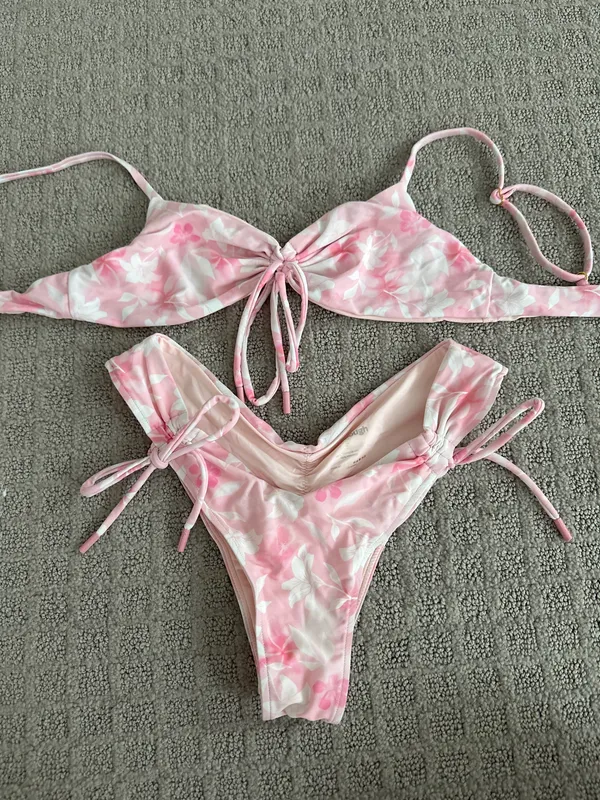 Blackbough Swim pink bikini set - Image 3