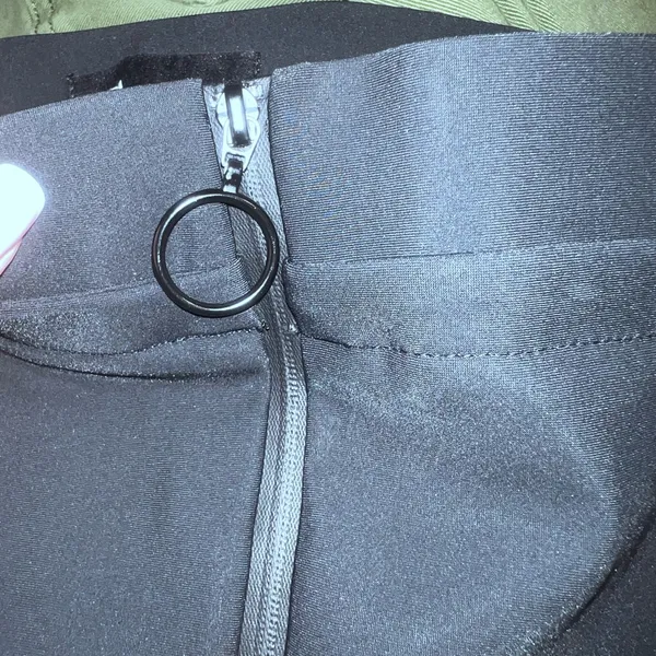 Zara high rise leggings with trim Small - Image 4