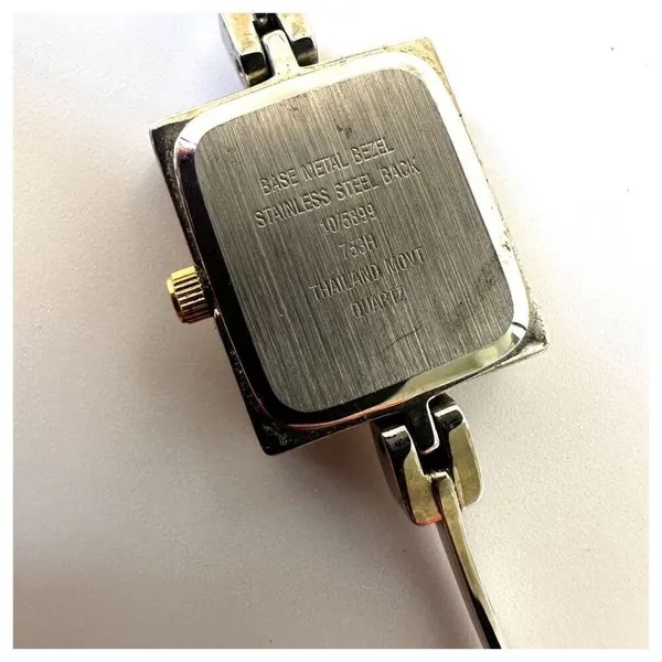 Anne Klein vintage silver and gold tone watch - Image 2