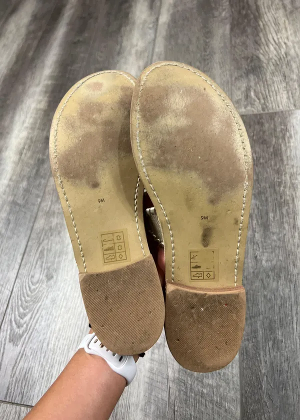 Jack Rogers Gold Sandals - Image 9