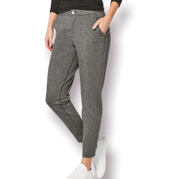 Lululemon Here to There Pant Heathered Charcoal Grey Pants‎ Size 10 - Image 2