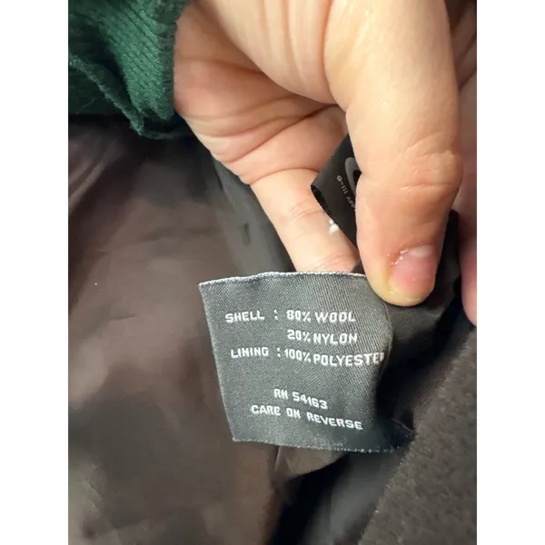 Women’s Kenneth Cole Reaction Size 4 Brown Peacoat - Image 5