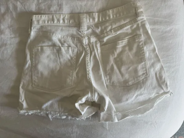 White Shorts J.Crew Cut-Off Cuffed Denim - Image 2